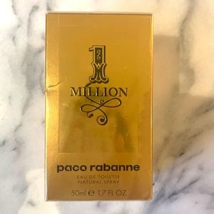 BNIB Paco Rabanne Eau De Toilette 1 million 50mL